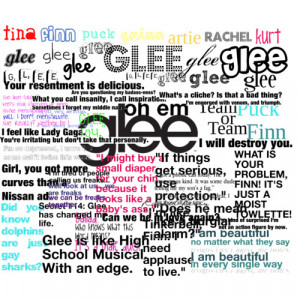 glee quotes - Polyvore
