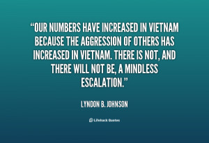 Lyndon Johnson Vietnam War Quotes