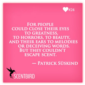... Suskind. Try our FREE perfume sampling program at www.scentbird.com #