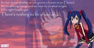 Wendy's quote~Fairy Tail by evitacarla