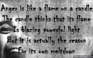 Anger messages: Inspirational messages about being angry