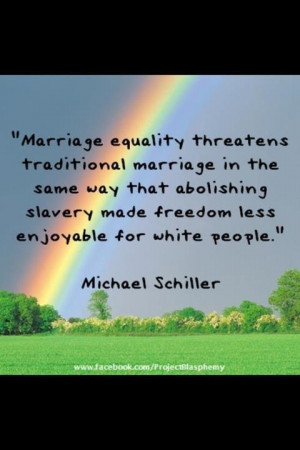 Does Equality threaten You....