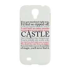 Castle Quote Subtext Samsung Galaxy S4 Case