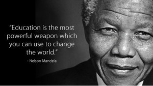Education quote Nelson-Mandela onderwijs