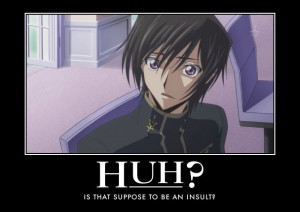 Lelouch Quotes Happiness Is Like Glass A look similar to his,