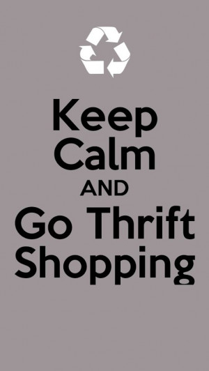 ... you where the thrift shops are in your area. Love thrift shopping