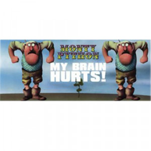 Monty Python Mug, My Brain Hurts - alternative image 1