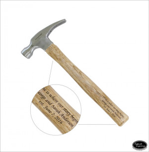 Custom Engraved Hammer, SHIPS FAST, Gift for Dad, Husband Gift ...