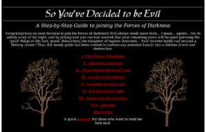 step by step guide to joining the forces of darkness congratulations ...