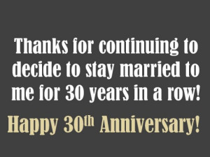 30th Anniversary Wishes: Quotes, Poems and Messages
