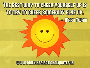 Cheer Up Inspirational Message