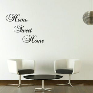 ... -Sweet-Home-Large-Vinyl-Wall-Quote-Vinyl-Decor-Big-Vinyl-Quote-QU11