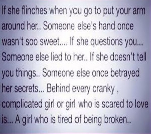 Tired of being broken