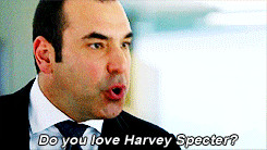 ... suits harvey specter i died donna paulsen harvey x donna louis litt