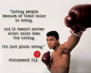 ... it doesn t matter which color does the hating it s just plain wrong