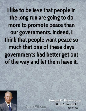 Dwight Eisenhower...