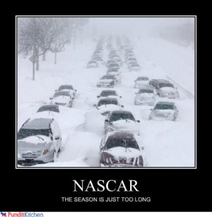 NASCAR THE SEASON IS JUST TOO LONG (Chicago snowstorm) LoL by ...