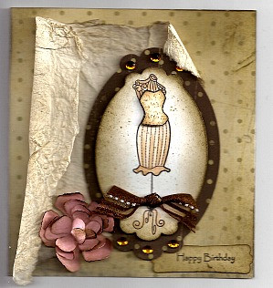 This card handcrafted by Mary Lynn.