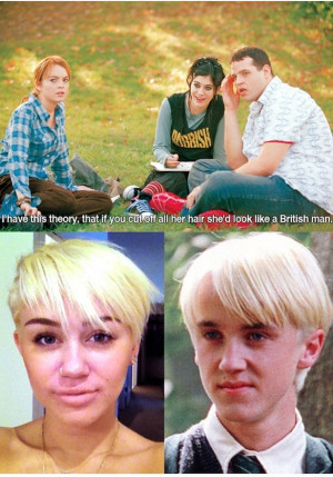 Miley Cyrus meets Mean Girls= 