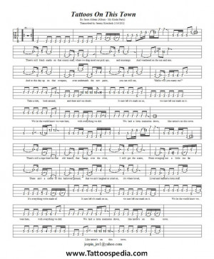 Tattoos On This Town Jason Aldean Album 1 » Tattoos On This Town ...