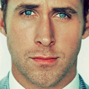 this honestly needs no words: Baby Blue, Ryan Gosling, Beauty Eye, Men ...
