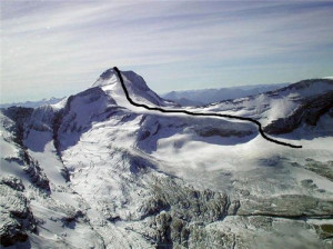 Blackfoot Glacier Main Route
