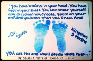 Dr. Seuss Print Crafts