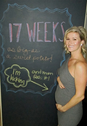 17 Week Baby Bump