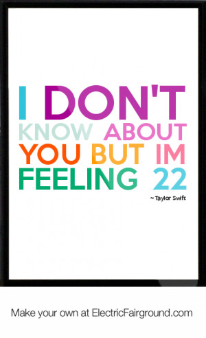 22 Taylor Swift Quotes Taylor swift framed quote