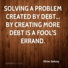 Olivier Sarkozy - Solving a problem created by debt... by creating ...