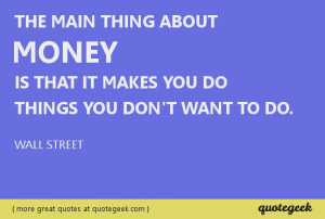 Quotes On Greed Money