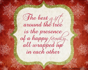 Quotes About Family Christmas Card. QuotesGram
