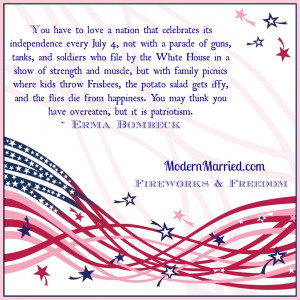 ... define freedom? What are your fireworks? Please share in the comments