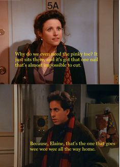 Seinfeld. The level of sarcastic dialogue on this show has yet to be ...