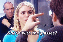 ... Rose Tyler glasses ten Tenth Doctor 2x13 Doomsday series 2 dw: ten
