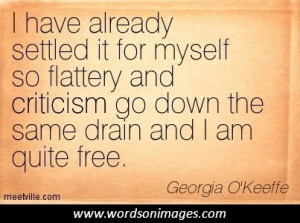 Georgia o keeffe quotes