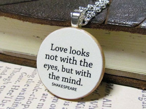 SALE - Shakespeare Love Quote 