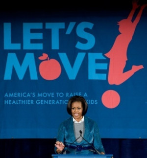 Michelle Obama Let's Move Campaign