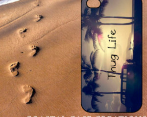 ... Phone Case Cover Original Trendy Stylish Thug Life Beach Quote Design