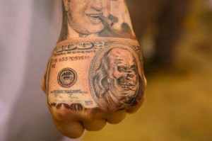 35 Arresting Money Tattoos