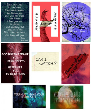 Fan Content: Hemlock Grove postcards by Etsy user 