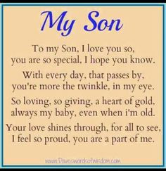 Love My Son