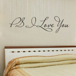... Inspirational Quotes Living Room Bedroom Removable Wall Stickers