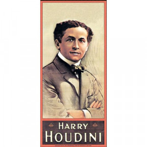 Harry Houdini Magic Poster
