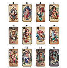 Disney Princess Tattoo Quote Vintage Fairy Case Cover iPhone & Samsung ...