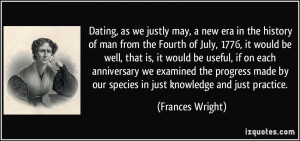 Dating, as we justly may, a new era in the history of man from the ...