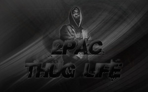 2pac - Thug Life by curtisblade