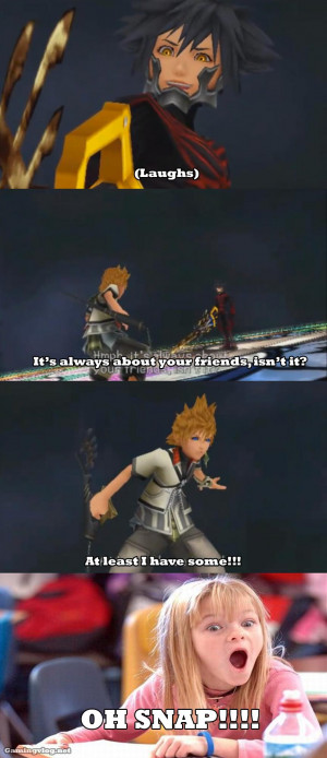 Kingdom Hearts Quotes Darkness Favourite quote from any kh