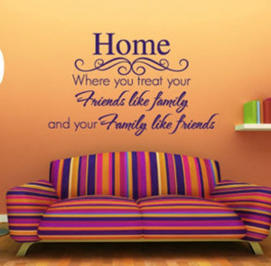 New Home Quotes Vinyl wall decals quote