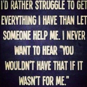 So true. Too much pride can be ignorant